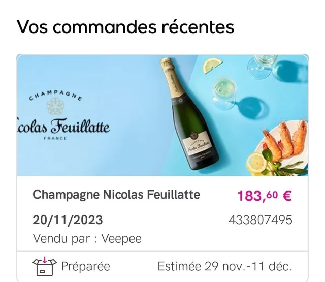 Épicerie CHAMPAGNE 🥂🥂🥂