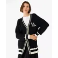 CARDIGAN OVERSIZE A LOGO