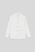 CHEMISE UNIE BLANCHE