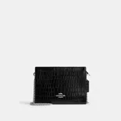 SAC FIN EN CUIR EFFET CROCODILE