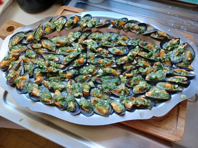 Moules farcies, simple et délicieux