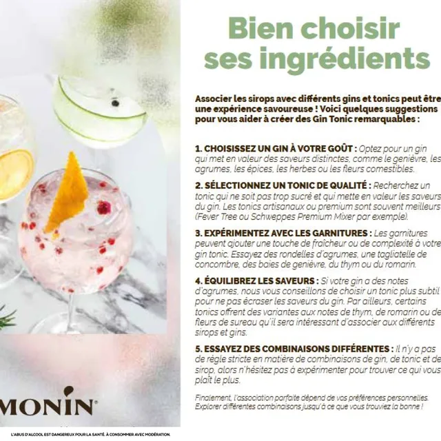 Monin, l'excellence des arômes à l'état pur 🍓 - 4