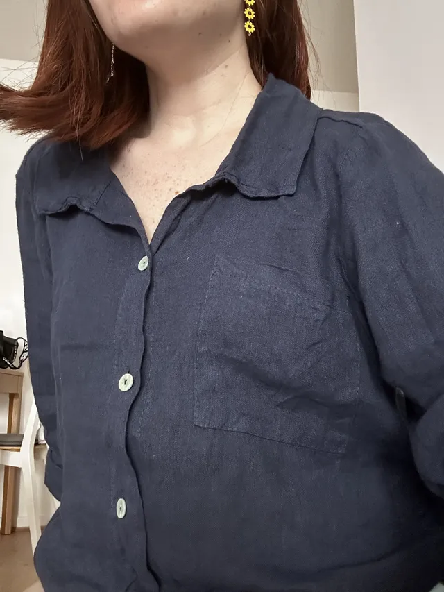 Chemise en lin pour un été fin