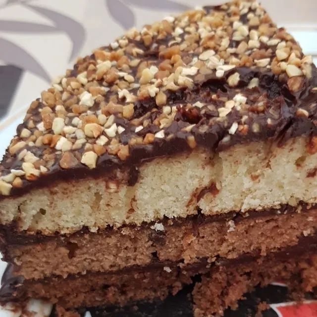 Gâteau aux 3 chocolats