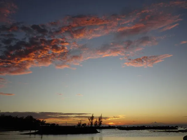 Coucher de soleil mauricien