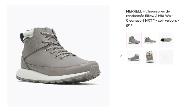 Chaussures de randonnée Merell
