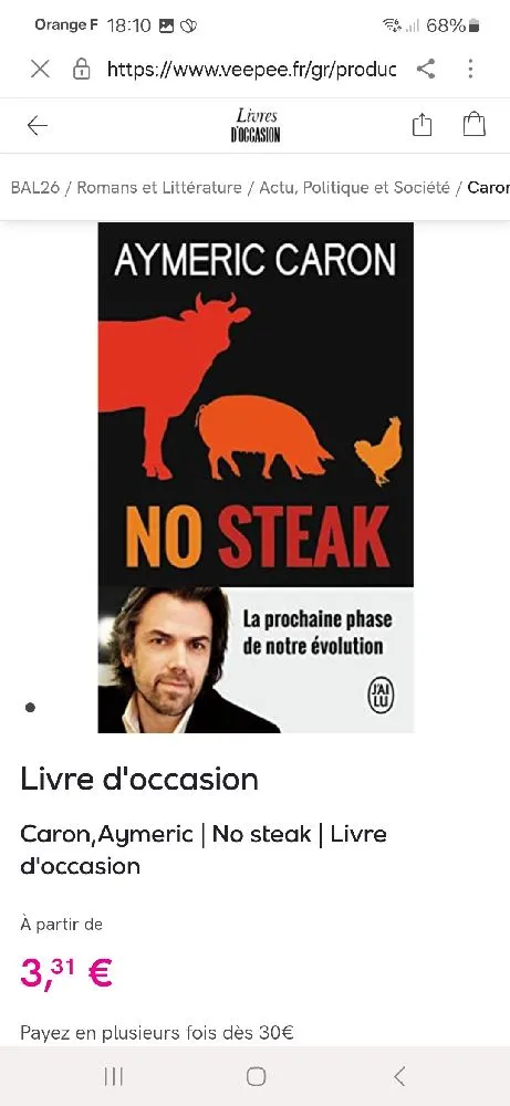 No steak