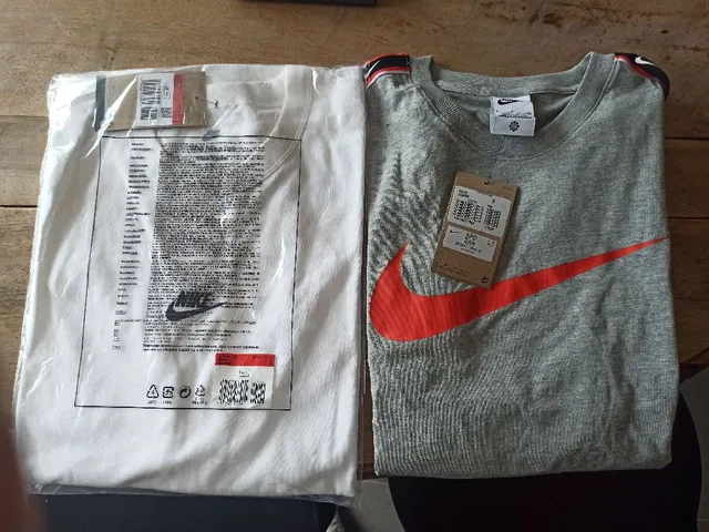 2 T. shirts nike pour mes garçons !