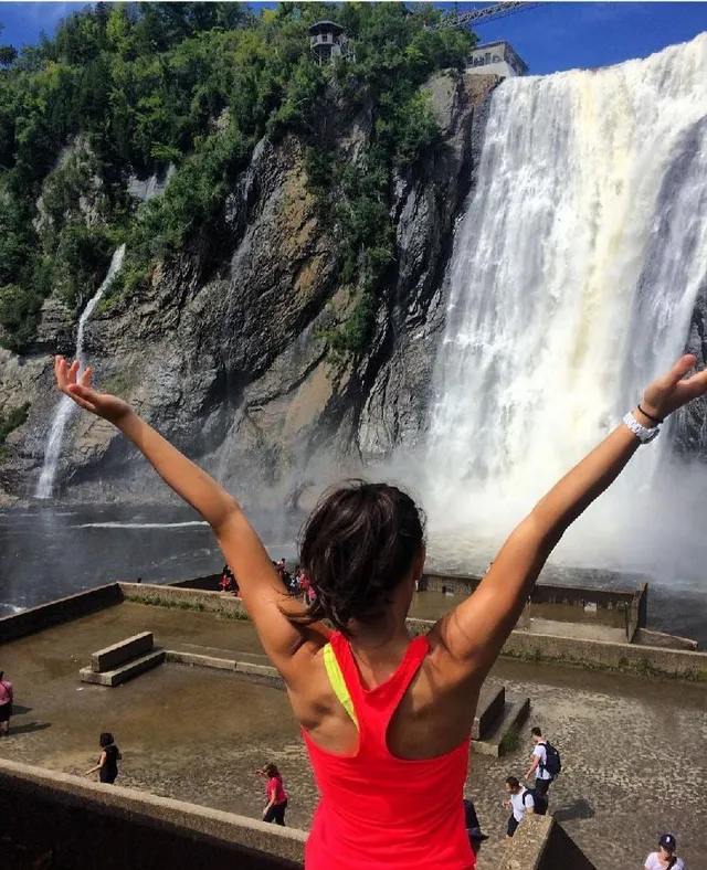 Les chutes de Montmorency au Canada !