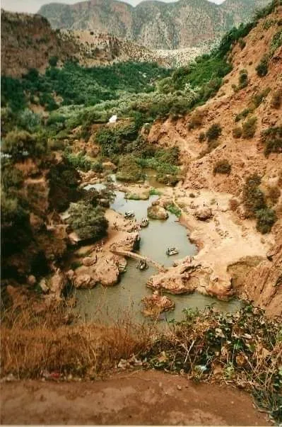 Chute de l'Ourika au maroc