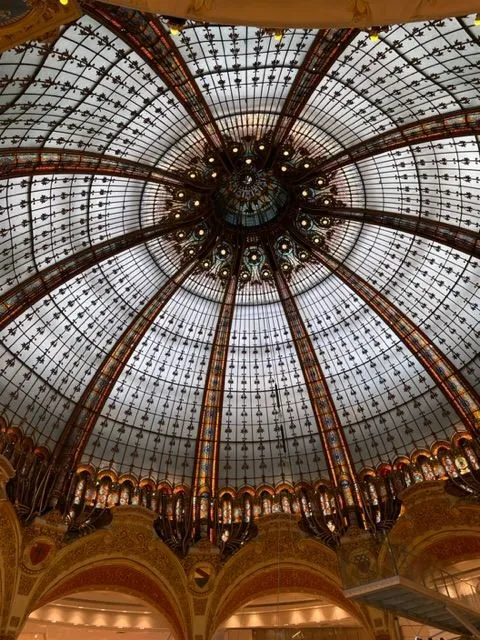 #ParisbyClaudie Coupole Galeries Lafayette