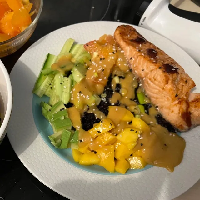 Poke bowl mangue passion