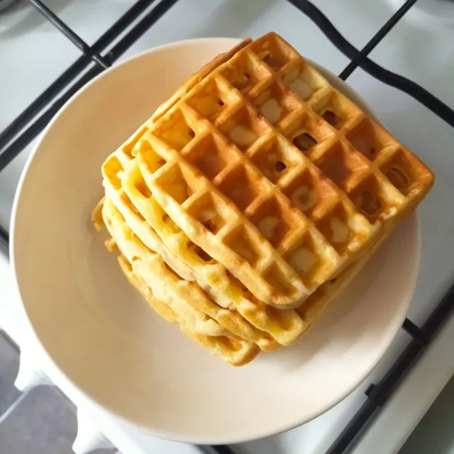 Gaufres légères pour un goûter estival !