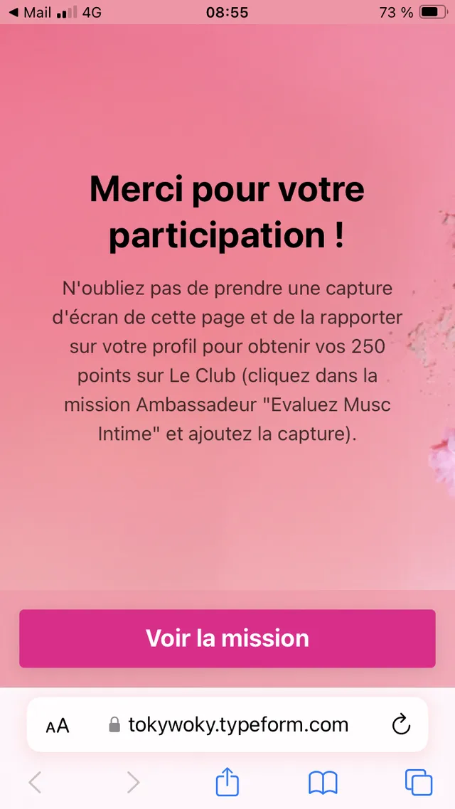 Merci !