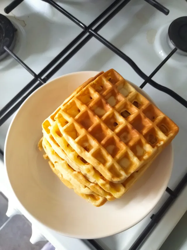 Gaufres légères pour un goûter estival !