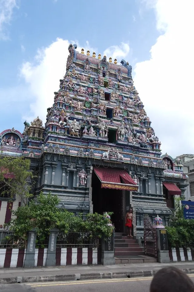 Un temple aux Seychelles