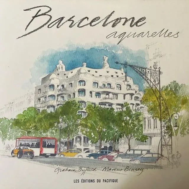 Barcelone aquarelles - G. Byfield