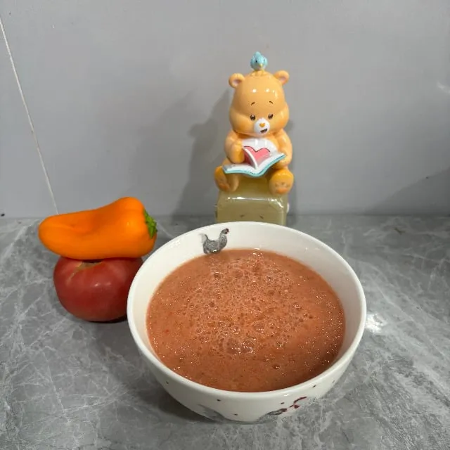 Gazpacho à déguster au bord de l'eau