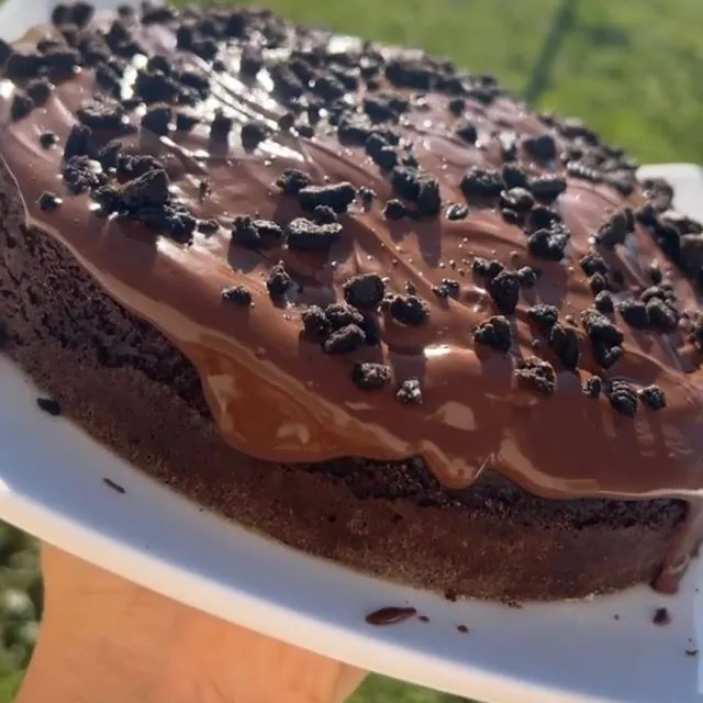 Recette surprise au chocolat avec de la compote de pommes