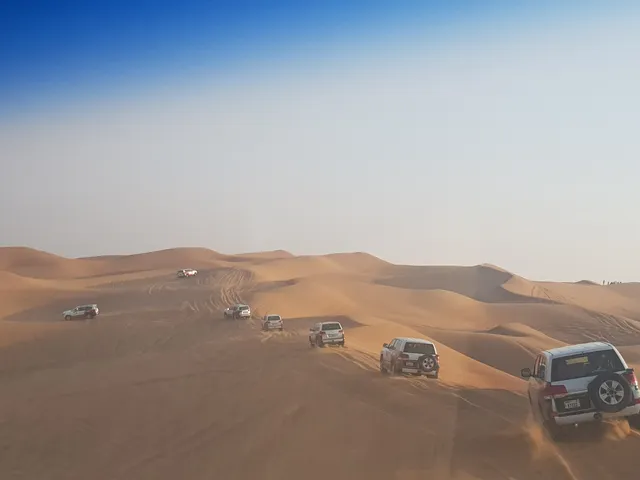 Un safari en 4x4 dans le désert de Dubaï