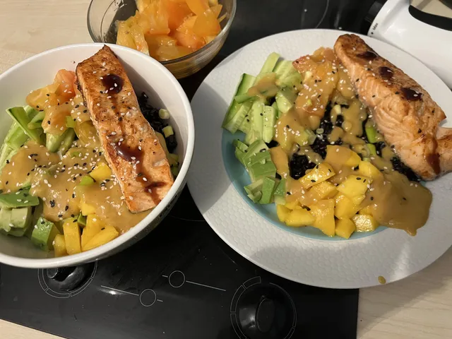 Poke bowl mangue passion