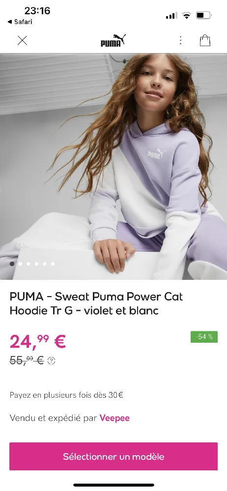 PUMA - Sweat Puma Power Cat Hoodie