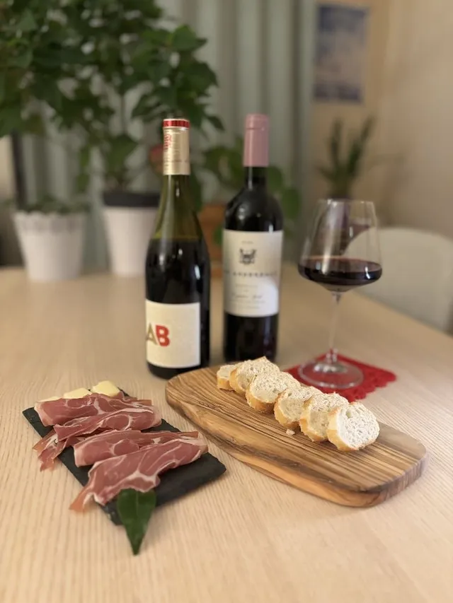 Súper apero espagnol avec un AB Château d’Or et de Gueules