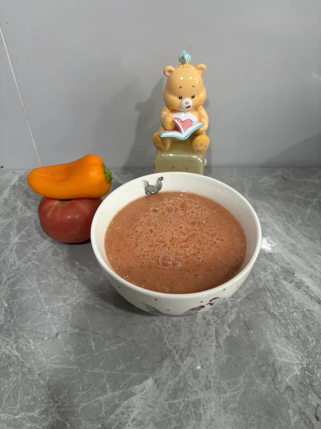 Gazpacho à déguster au bord de l'eau