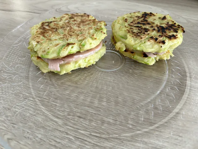 Croque courgette