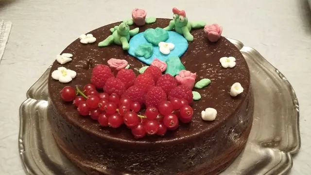 Gâteau magique au chocolat