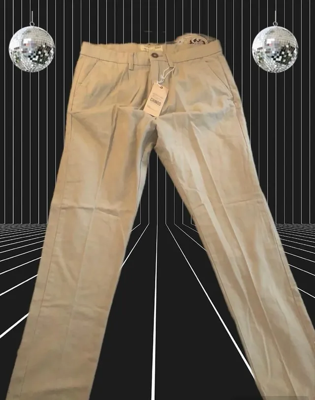 OVS - Pantalon - forme chino - 100% coton