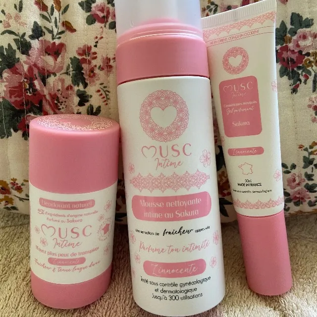 Gamme Sakura de Musc Intime