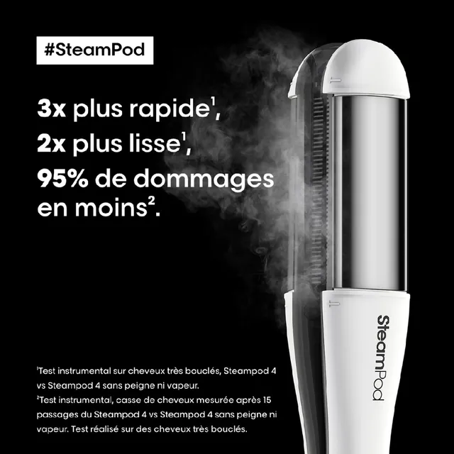 Steampod, des lisseurs professionnels