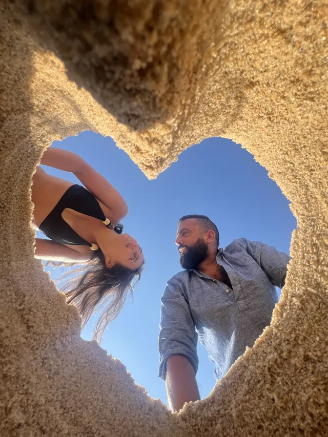 L’amour à la plage