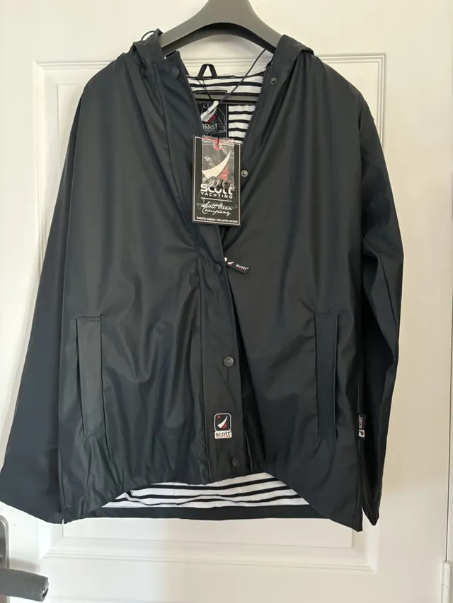 Imperméable Scott bleu marine