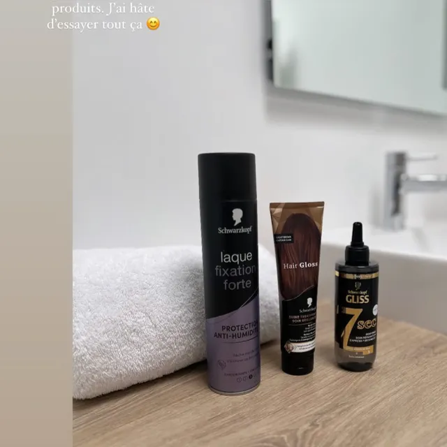 Ma routine Schwarzkopf