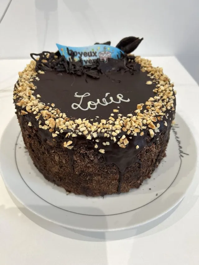 Gâteau anniversaire au chocolat