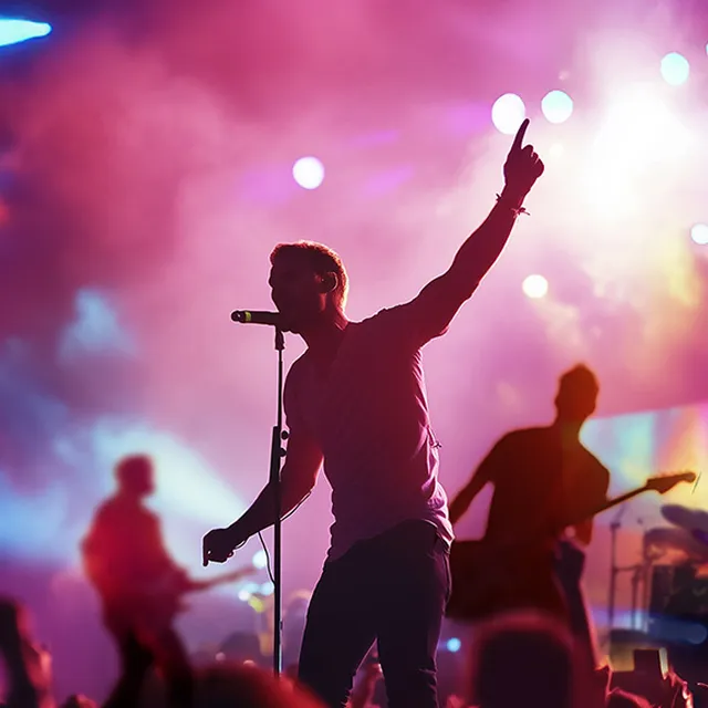 Coldplay en concert à Londres 🎶