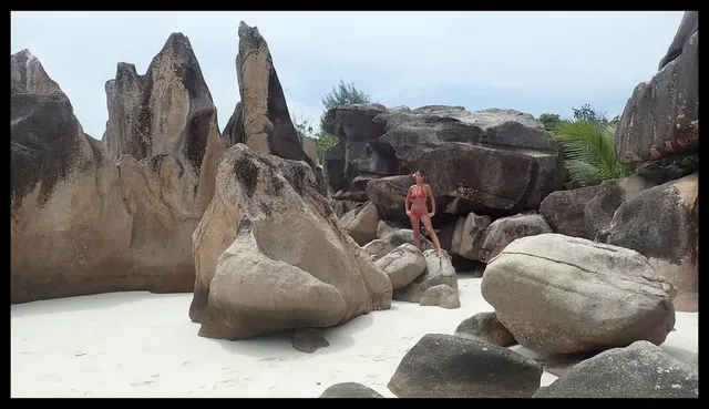 Une des plus plage au monde, anse source d'argent...Les Seychelles