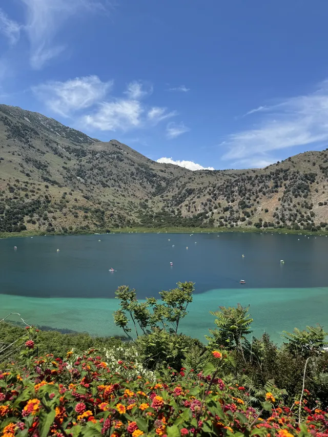 lac de Kournas en Crète 🇬🇷
