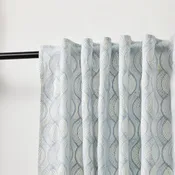 Rideau Kamarie - blanc et ciel