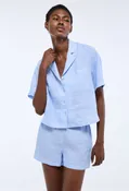 Pyjashort bleu