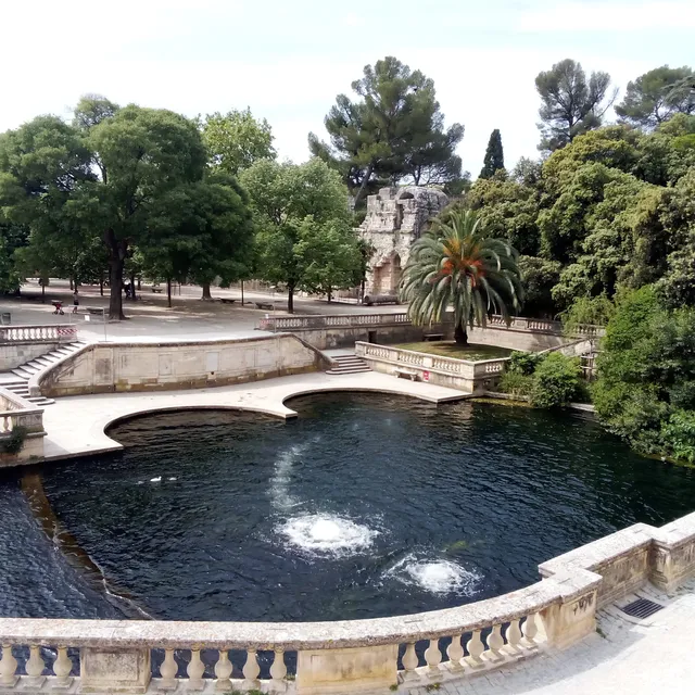 Les jardins de la Fontaine à Nîmes