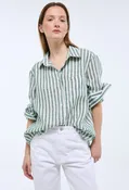 Chemise verte manches longues